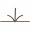 Ekena Millwork Redmond Smooth Timber Gable Bracket, Douglas Fir, 96"W x 60"H x 1 1/2"D x 3 1/2"F, 15/12 Pitch GBW096X60X0204RED00SDF - alternate 3